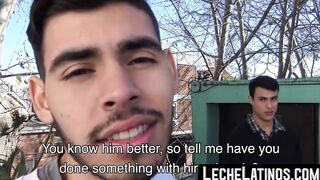 Faceless straight jock breeding ostensibly for money
