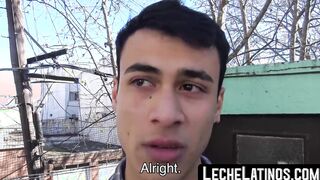 Faceless straight jock breeding ostensibly for money