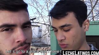 Faceless straight jock breeding ostensibly for money
