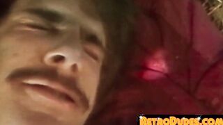 Stunning retro jocks cock sucking in a passionate 69