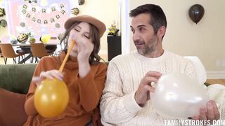 Secretly rubbing stepdaughters clitoris