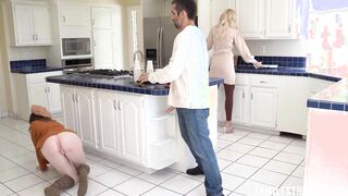 Secretly rubbing stepdaughters clitoris