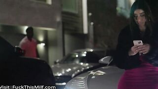 hungry goddess Violet devours Jax' hard cock