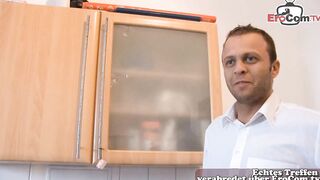 German amateur bimbo next door meet stranger for sex casting