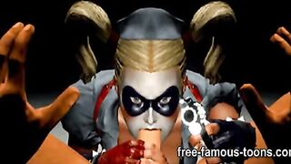 Harley Quinn and Joker hentai