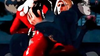 Harley Quinn and Joker hentai