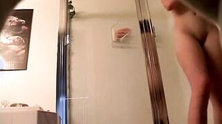 jerking off while spying on my stepdaughter showering