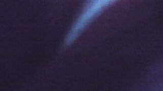 Chubby girl masturbates roughly with big dildo