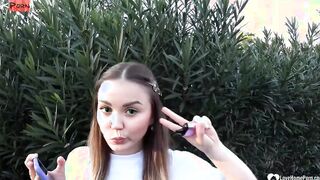 Picked up goddess lets me cum in