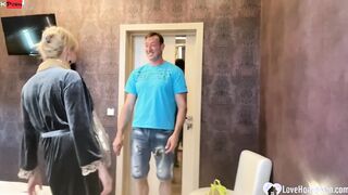 Incredible turned on cougar getting twat dicked rough