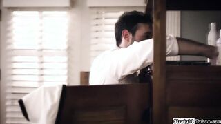 Gf manhandled rough by her guy for lying