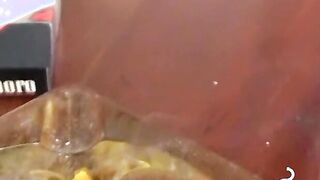 Giving my cock the pleasure it deserves as I blow my puffs