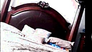 stepdaughter eats boyfriend's cum (hidden cam)