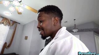 Chloe Cherry Sucks Life Like BBC Dildos