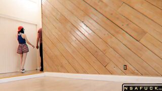 Step Daughter Fucks to Pay Daddys Debt Bambi Black