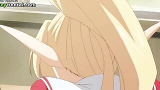 Nice busty young girl gets fucked