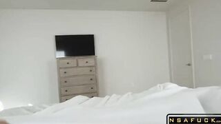 Messing with Step Sis and my Cock Slips In