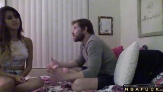 StepBrother Moves into Step Sisters Dorm