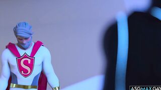 Hilarious and Crazy DOUBLE ANAL Cartoon Gay Sex!