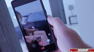 Cory Chase sucking stepsons cock to keep his silence