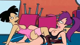 Futurama and Smurfs hard fuck