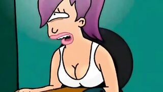Futurama and Smurfs hard fuck