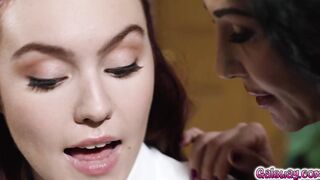 Sparks unexpectedly fly when Jewell comforts Freya