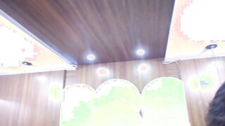 Lovely Brunette Naughty Playing Alone Live