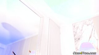 Colombian Sexy Fucks Herself With Dildo