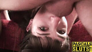 Tattoed chick Adreena Winters takes a hard ride on big dick