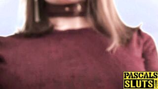 Tattoed chick Adreena Winters takes a hard ride on big dick