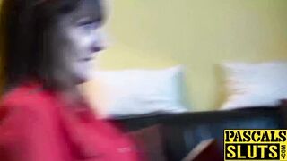 Divorced mature lady Pandora enjoys having submissive sex