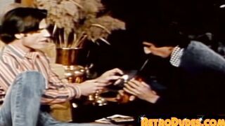 Exemplary gay pornography with manly men in sixtynine position