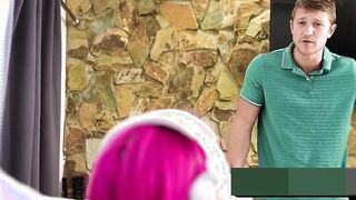 Perv Step Mom Makes Her Quarreling Daughter And Step Son Wear One Big Undie Together