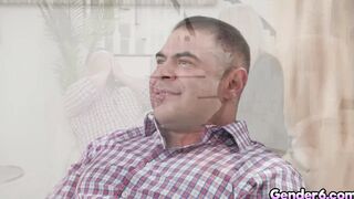 Trans Becki Bottomz blow her patient Draven