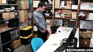 The criminal got caught stealing and fucked for his release