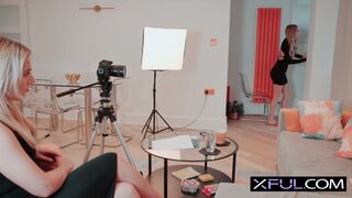 XFUL Screen test seduction with Lana and Cecelia