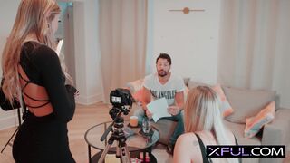 XFUL Screen test seduction with Lana and Cecelia