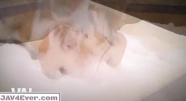 Megu Kamijyo gorgeous g-cup body soaped and blows cock