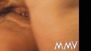 Nasty cleaning lady getting booty screwed in this retro tape