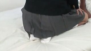Sexy Meguru Kosaka Gives Him Some Great Head