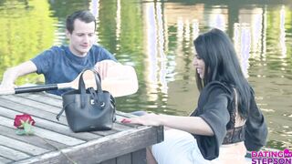 Dating my big boobs stepmom gone into creampie