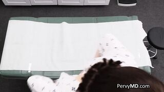 Sexy short haired patient wants doctors dick