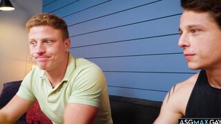 Two roommates having raw gay sex!
