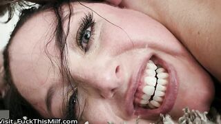 ANGELA WHITE  Intense Hardcore Anal and Amazing Squirting