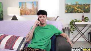 Stepmom asks me creampie her at the poolside