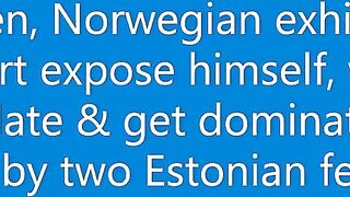Ulf Larsen - ejaculating, humiliated & pissing!