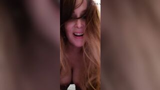 Dutch MILF plays with her dildos