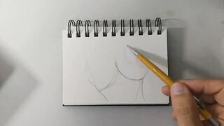 How to draw breast 4x Female Figure