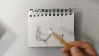 How to draw breast 4x Female Figure